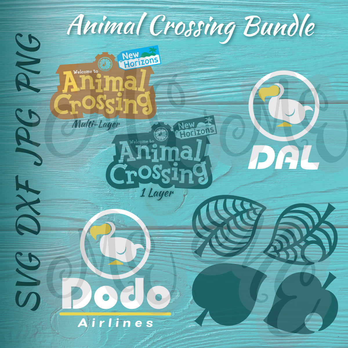 Pascal & Scallop  Animal Crossing SVG, DXF – Meggie's Effort