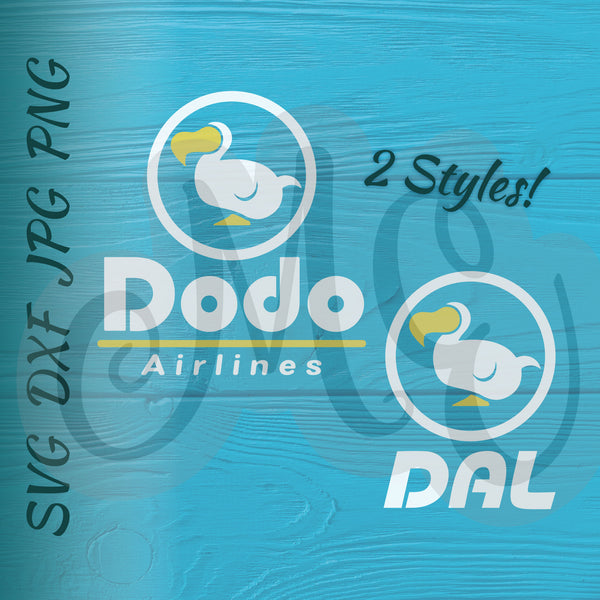 Dodo Airlines | Animal Crossing SVG, DXF