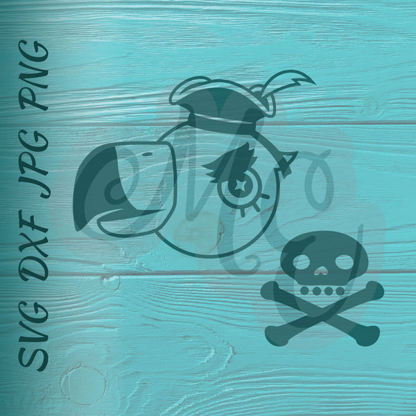 Gullivarrr & Jolly Roger | Animal Crossing SVG, DXF