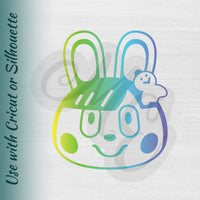 Toby | Bunny | Animal Crossing SVG, DXF