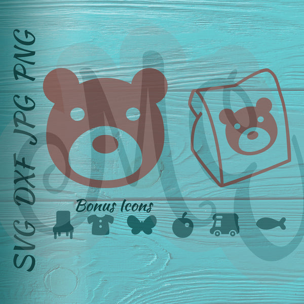 Pocket Camp Bag & Icons | Animal Crossing SVG, DXF