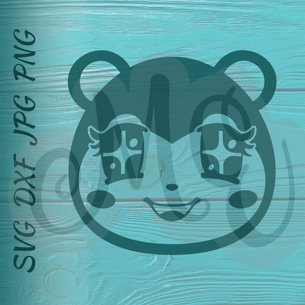 Judy | Cub | Animal Crossing SVG, DXF