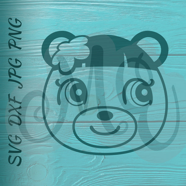 June | Cub | Animal Crossing SVG, DXF