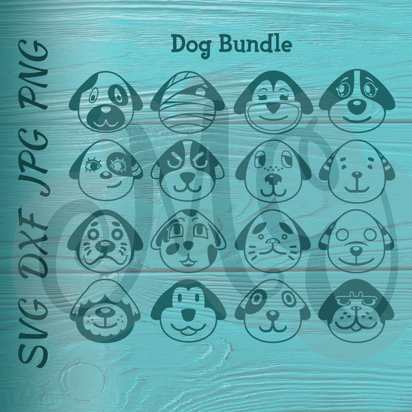 Dog Bundle | Animal Crossing SVG, DXF