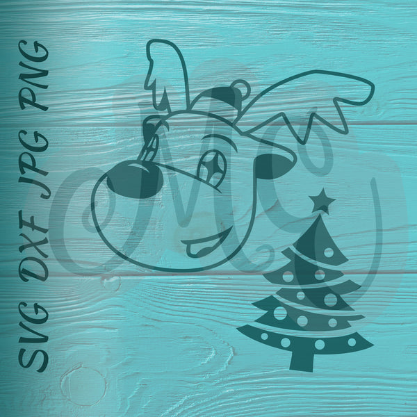 Jingle & Christmas Tree | Animal Crossing SVG, DXF