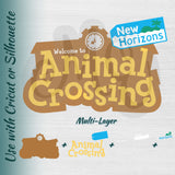 Animal Crossing Bundle SVG, DXF