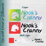 Nook's Cranny | Animal Crossing SVG, DXF