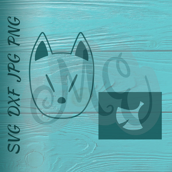 Redd & Ginkgo Leaf Flag | Animal Crossing SVG, DXF