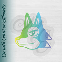Freya | Wolf | Animal Crossing SVG, DXF