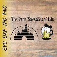 The Bare Necessities of Life Beer | Jungle Book SVG, DXF