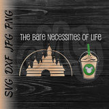 The Bare Necessities of Life Coffee | Jungle Book SVG, DXF