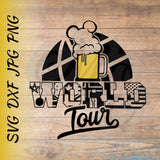 Epcot World Tour SVG, DXF