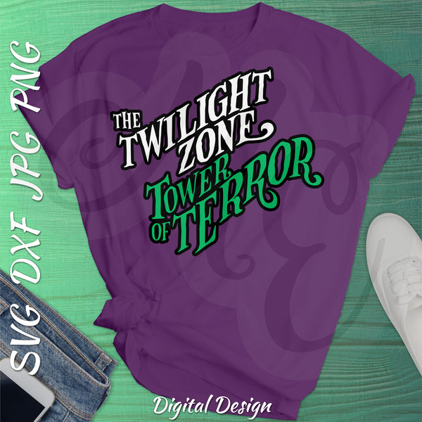 The Twilight Zone Tower of Terror SVG, DXF