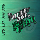 The Twilight Zone Tower of Terror SVG, DXF