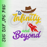 To Infinity and Beyond | Toy Story SVG, DXF