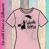 What's Poppin | Mary Poppins SVG, DXF
