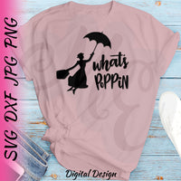 What's Poppin | Mary Poppins SVG, DXF